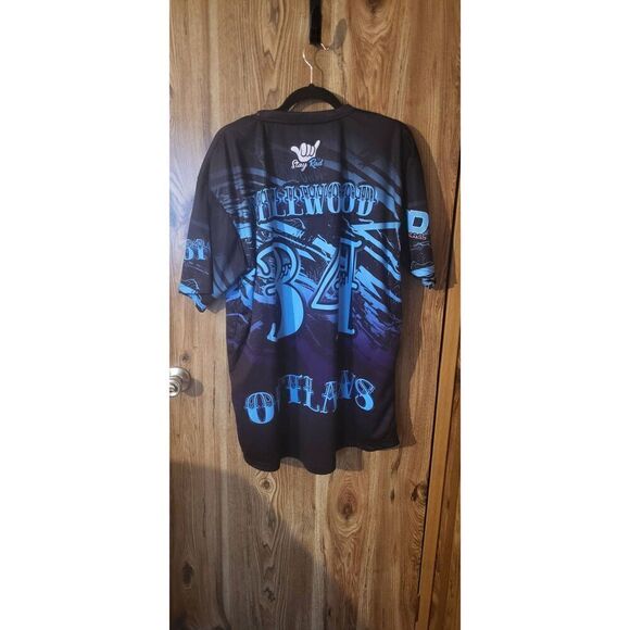 RAD custom apparel black/blue t-shirt - Picture 6 of 9